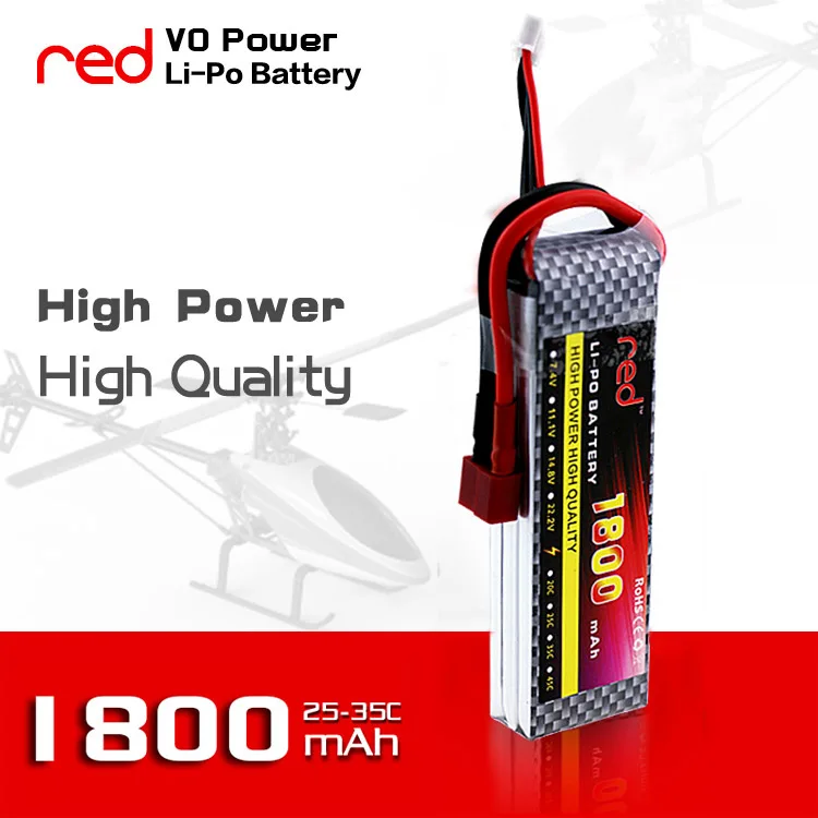UAV Battery 1800mah 3S 11.1V 35C XT60 RC Air Wing FPV LiPo battery High Performance Drone RC Lipo Battery