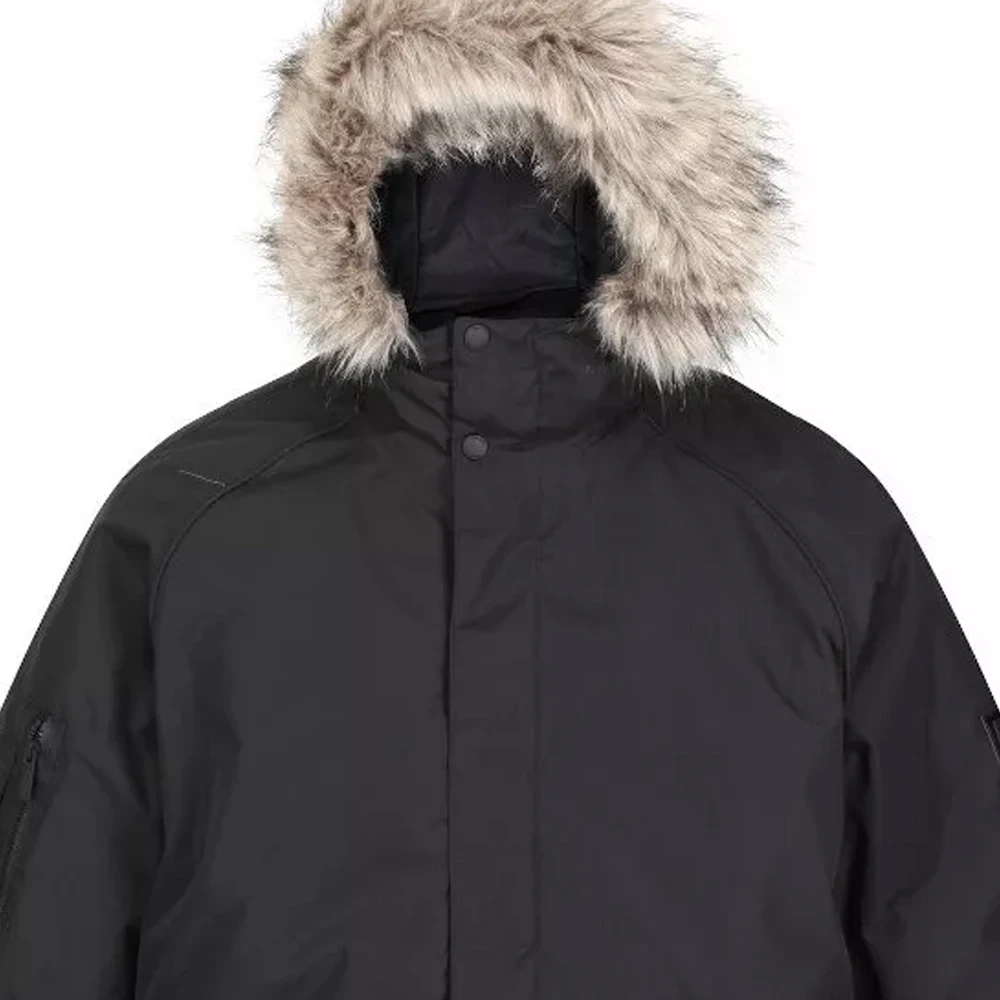 Men Outwear Winter Warm Parka Down Jacket Thick Hooded Custom Softshell Puffer Coat Parka Jacket For Sale