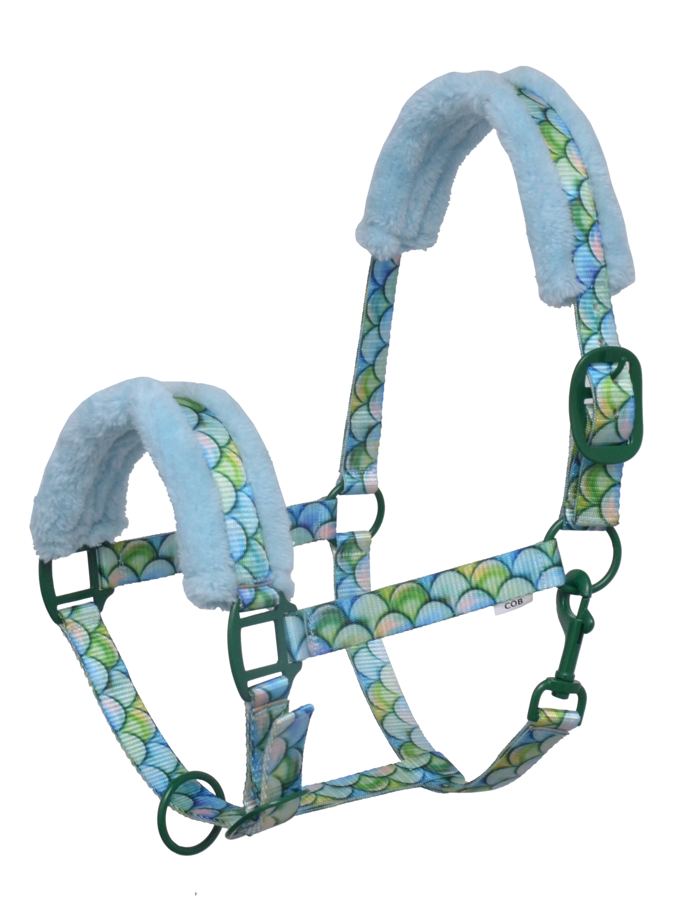 High Quality Horse Equestrian Halter Soft Padded PP Nylon Webbing with Premium Quality Hardware and Custom Logo Professional