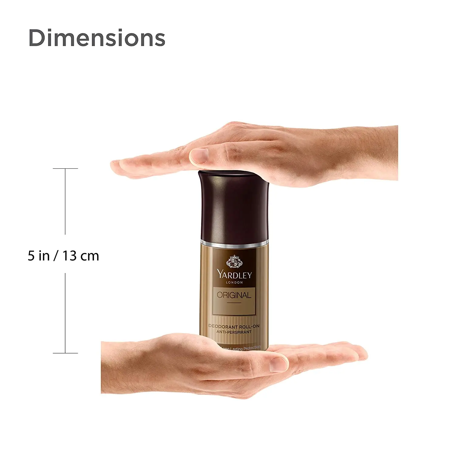 Yardley London Original 50 ml Roll on Perfume for Gentle Men Long-Lasting Lemon and Woodiness Fragrance