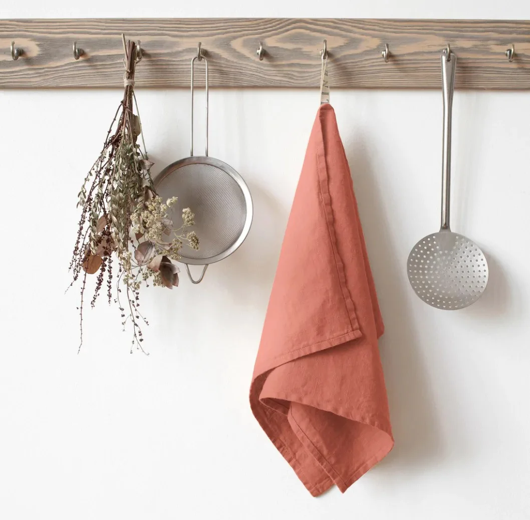 Top Quality Waffle Weave Kitchen Towels Quick Dry Washable High Absorb 100% Cotton Honey Comb Tea Towel Sustainable Reusable