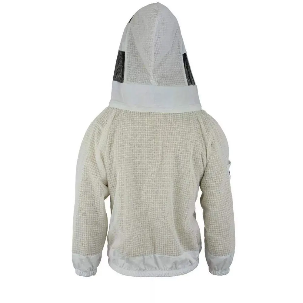 Great Quality Beekeeper Cotton Cloth Bee Keeping Equipment Hive Sleeve Beekeeping Jacket with Veil Bee Clothing