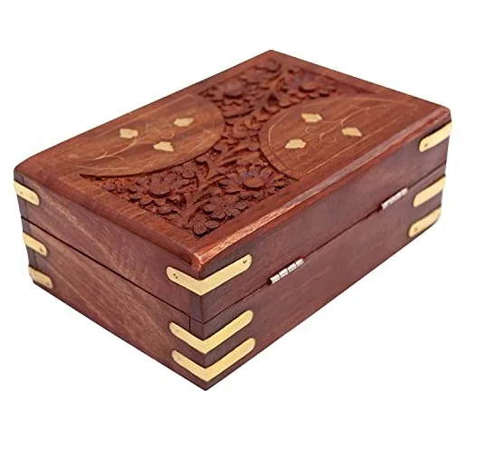 Wooden Mini Box For Jewelry Storage Design Multiple Wooden Jewelry Packaging Box from India