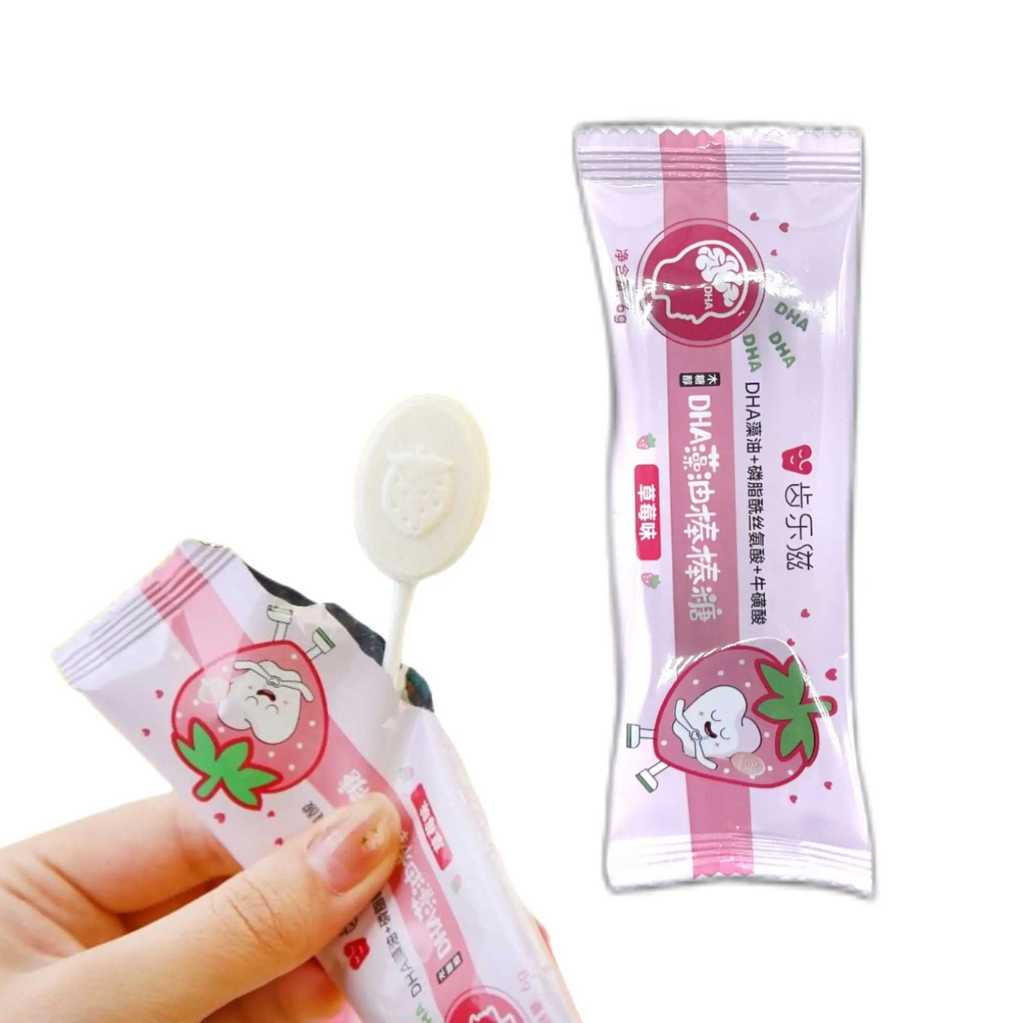 New Arrival Lollipop Sugar Free Pressed Candy OEM