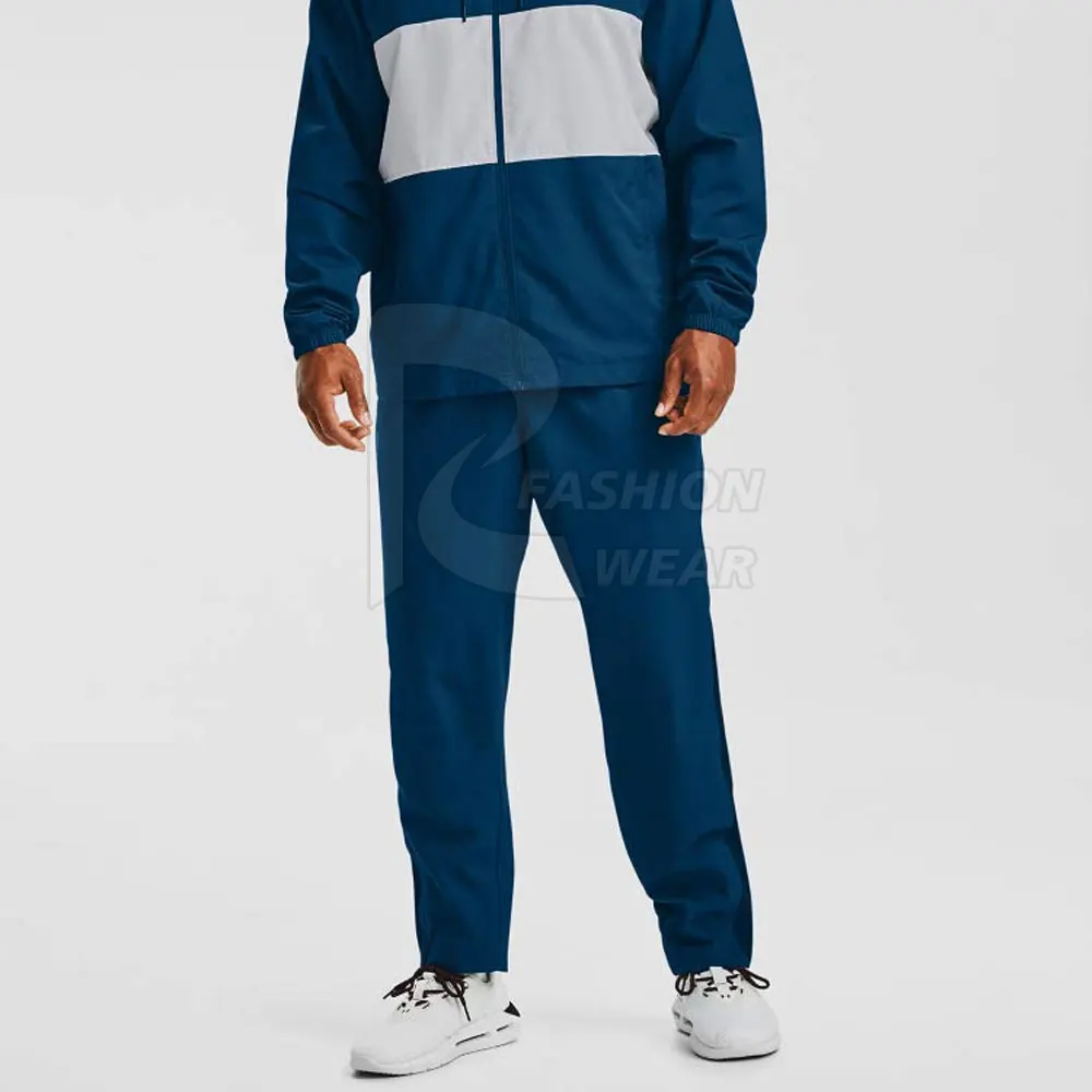 Wholesale Track Pants Solid Color Drawstring Polyester Made Track Pants For Gym