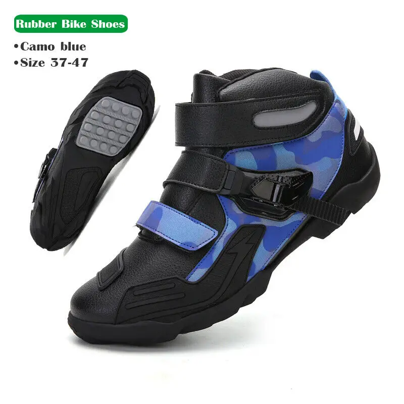 Дышащая мужская мотоциклетная обувь уличные гоночные мотоциклетные ботинки байкерские