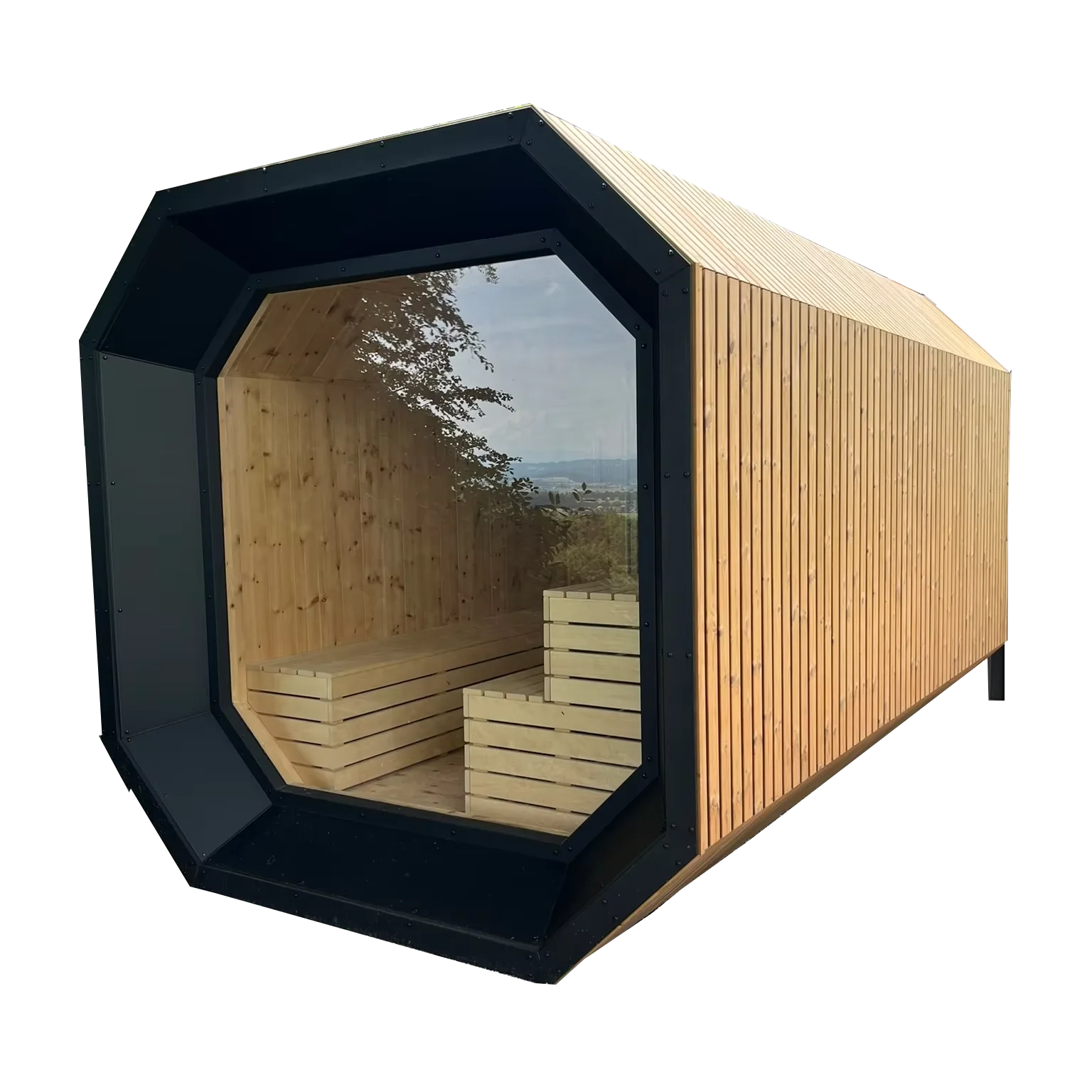 QUBE Outdoor Sauna Tub 400x240
