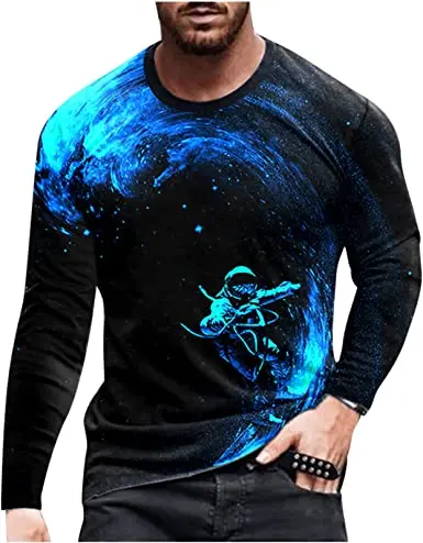 Digital sublimation full sleeve t-shirt galaxy 3D digital sublimation  printing