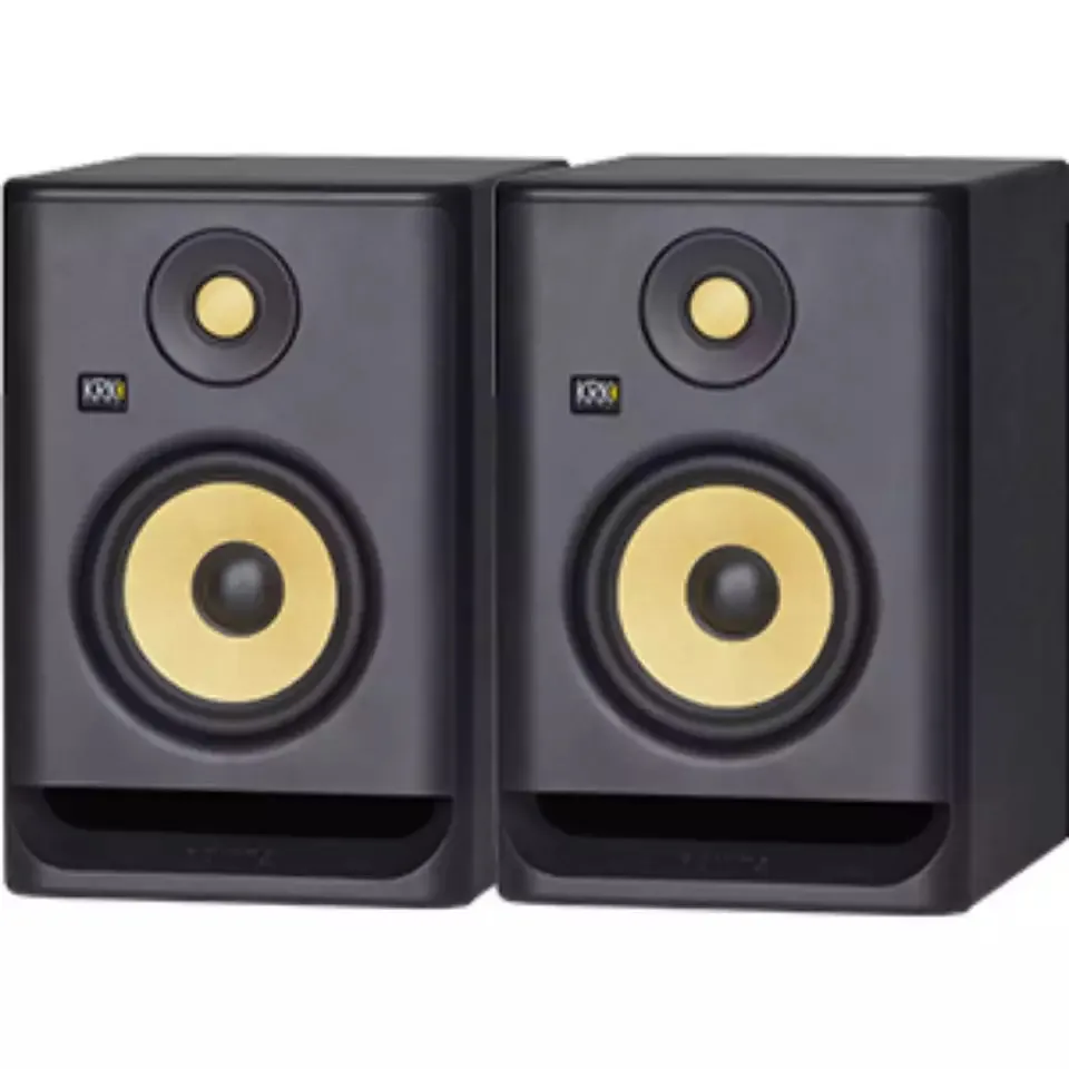 READY TO SHIP KRK ROKIT 8 G4 8' 2 Way Active Studio Monitor Kit (Pair, Black) Speaker
