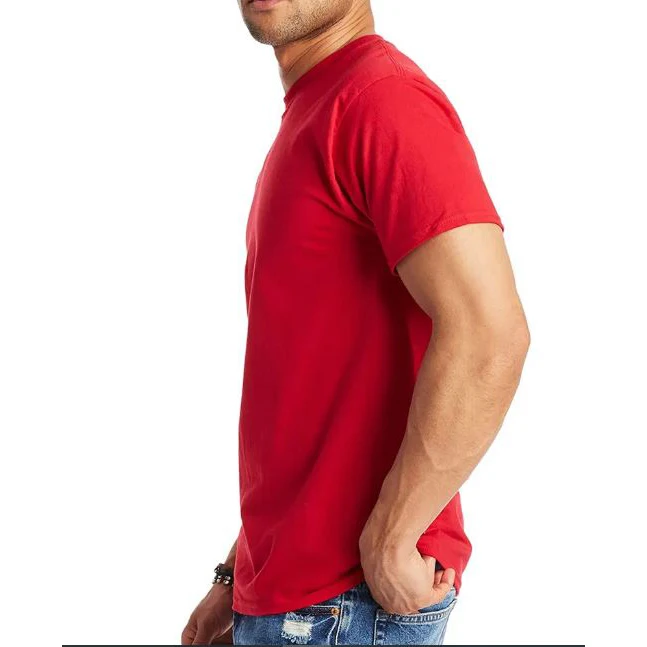 Superior Quality Customized logo best material Red color Men T-Shirt New Model bestselling cheap price Men T-Shirts