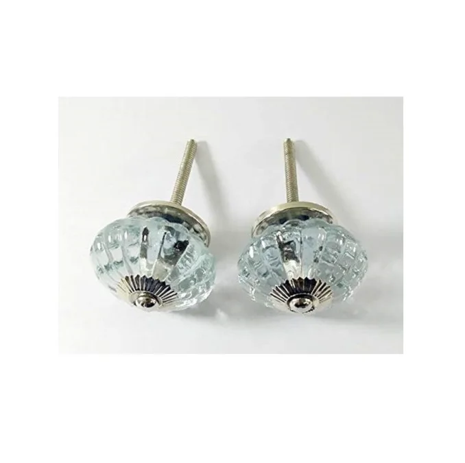 Direct Factory Supply Antique Style Glass Door Knobs for Furniture Decoration Available in Export from India