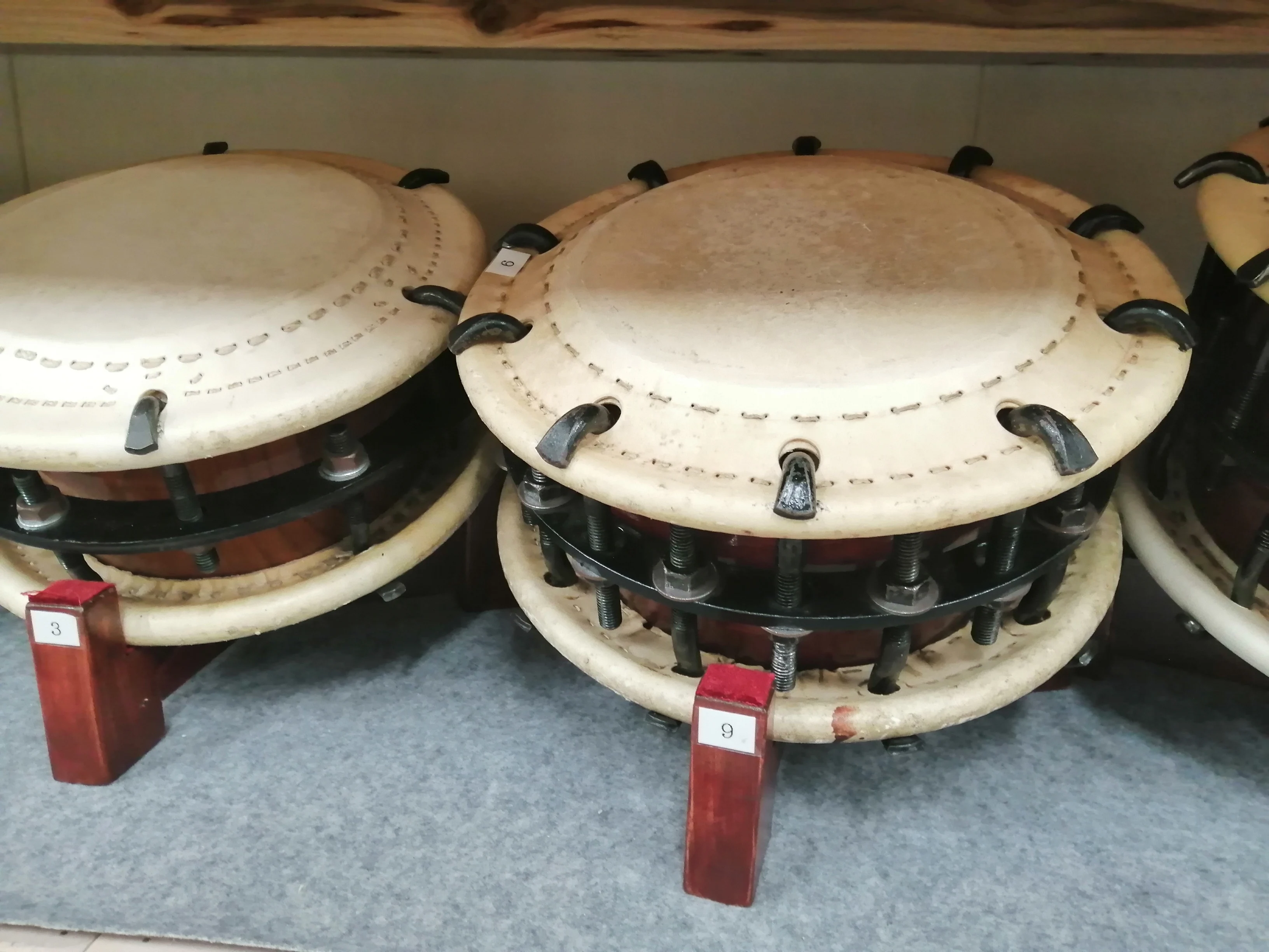 Traditional Japanese Drum Taiko Drum Handmade professional Musical Instrument Hand Drum Set Wholesale Wooden made in Japan