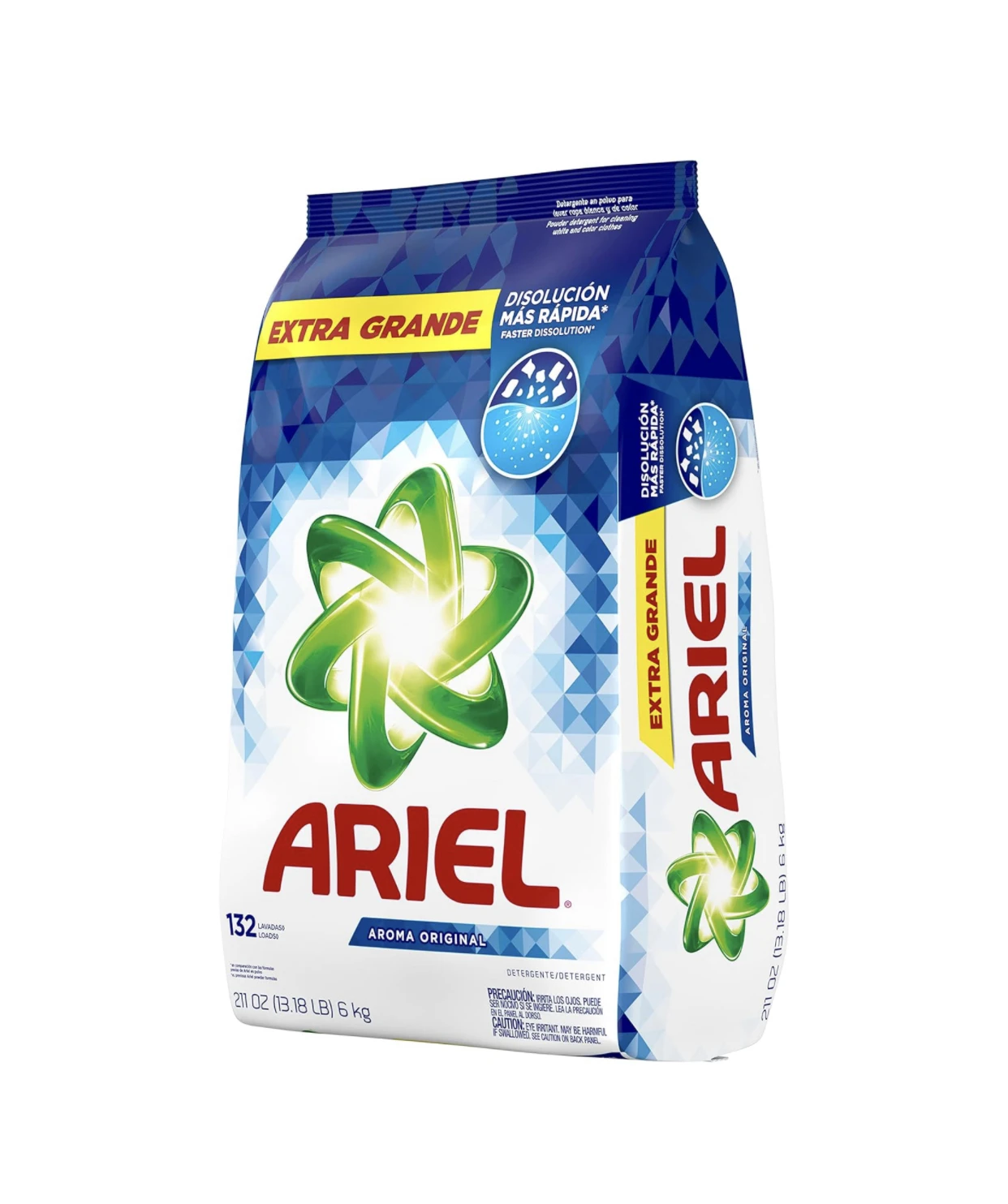 Bulk Sales online Ariel Powder Laundry Detergent,High Efficiency Original Scent, 211 ounces 132 Loads,13.19 Pound 6kg(Pack of 1)