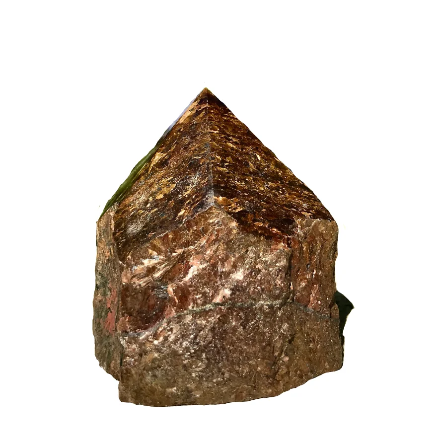 Natural Bronzite Point Cut Base Crystal Point healing natural beauty is a perfect home or office decoration master