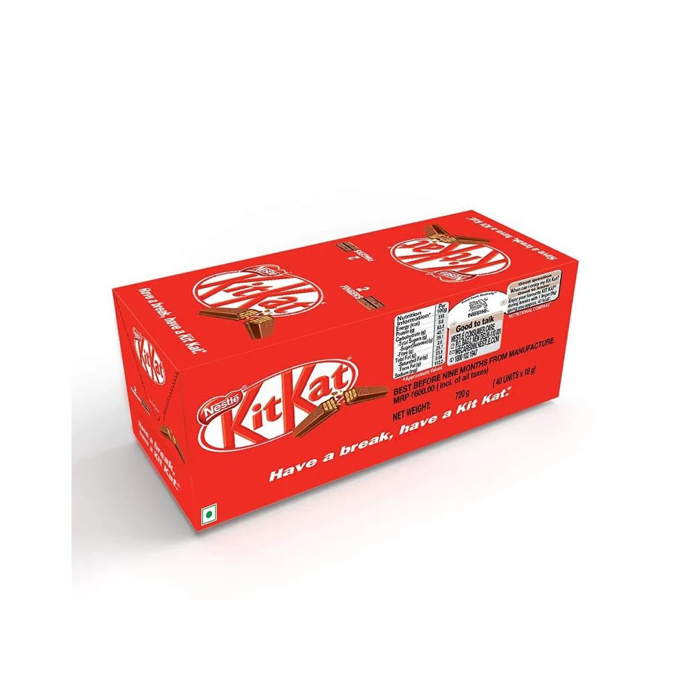 Wholesale KitKat Classic chocolate bar, crispy bar with milk chocolate & crispy waffle