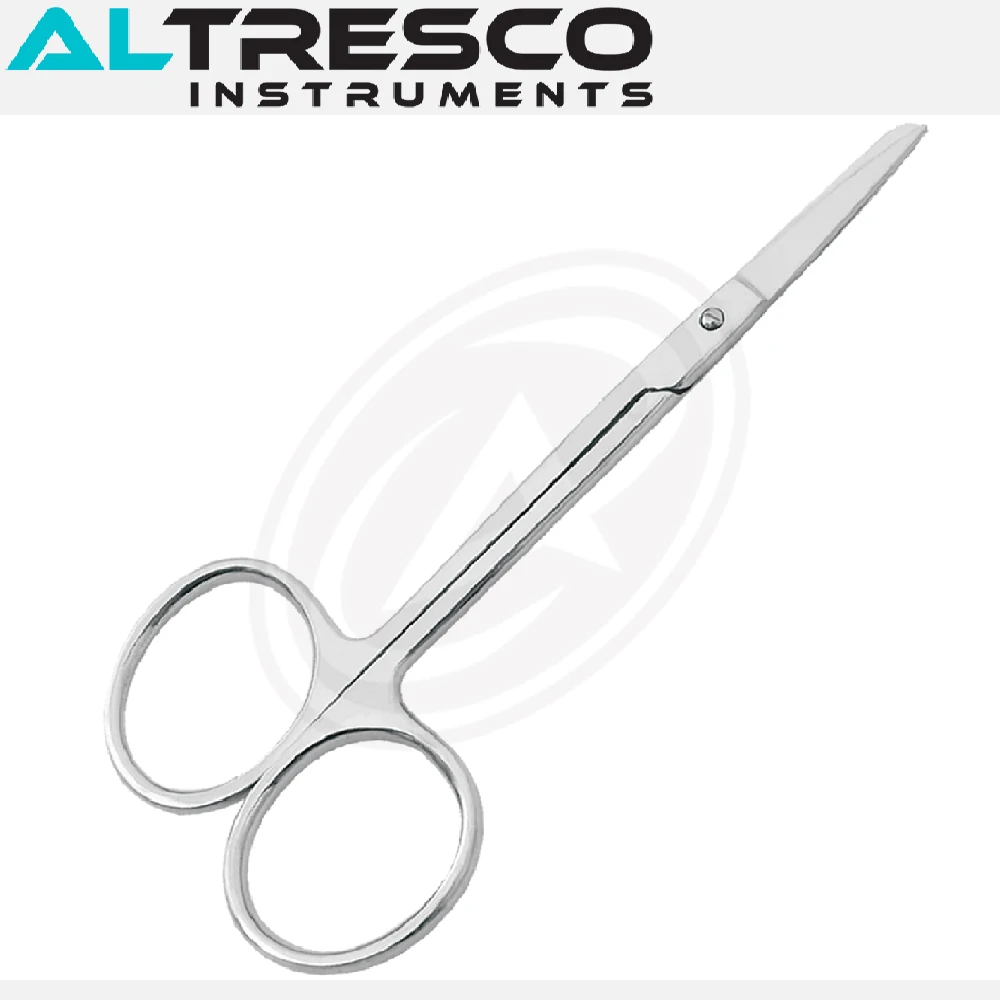 Embroidery Scissors Stainless Steel Available In Straight and Curved Needle Pointed