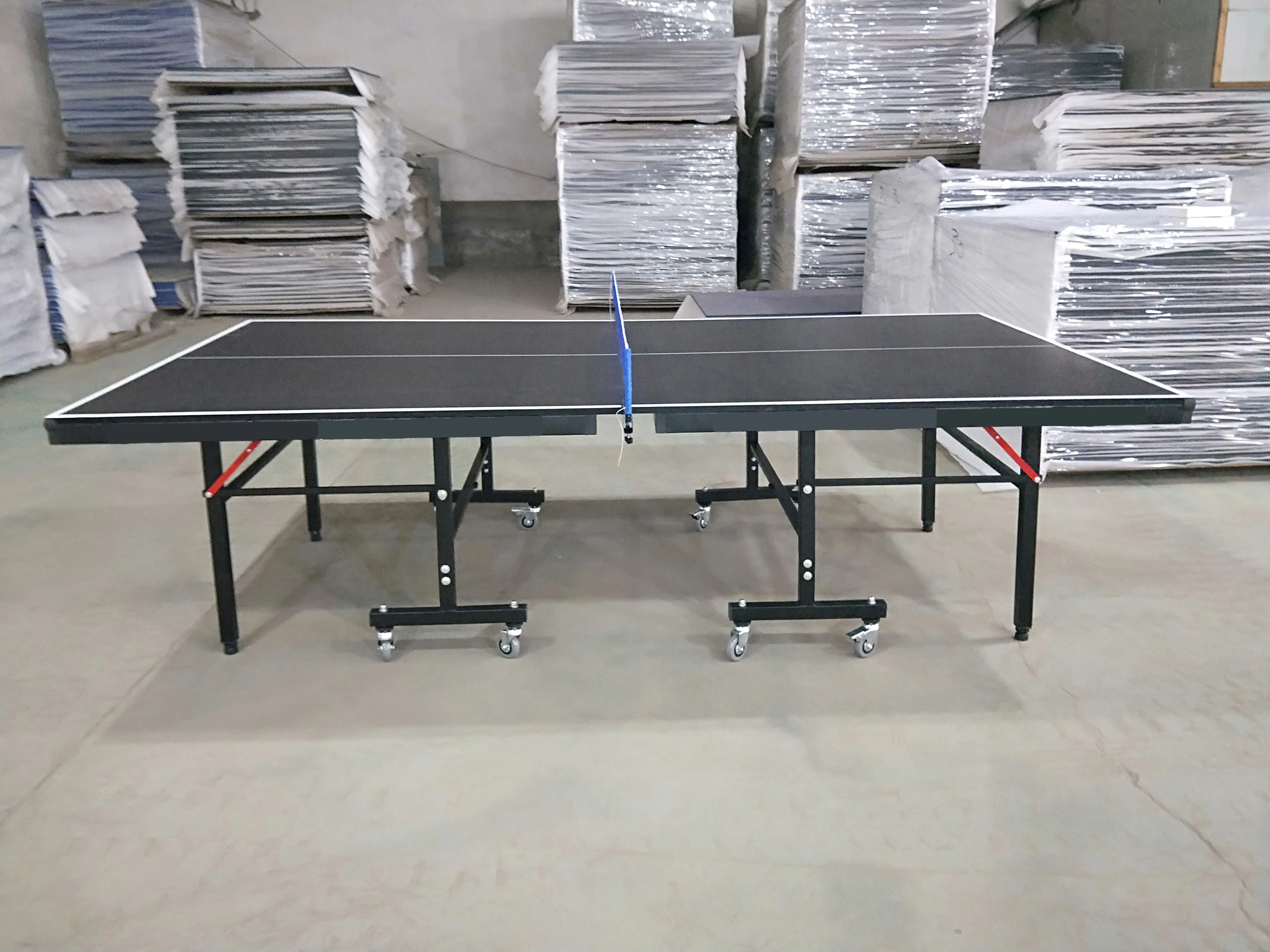 china cheap price blue table tennis folding legs ping pong table