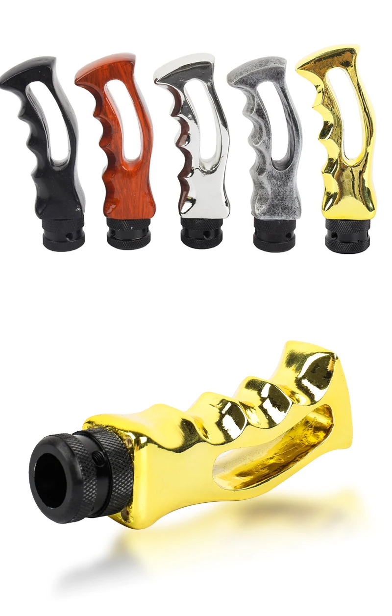 12cm Knife Shaped Gear Shift Knob JDM Gear Lever Accessories Aluminum Resin Universal Car accessories