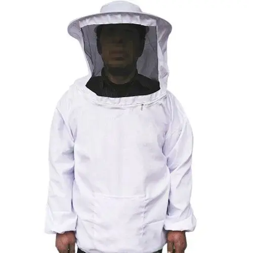 Top Selling Protection Beekeeping Suit Natural Cotton Beekeeper Suit with Fencing Veil