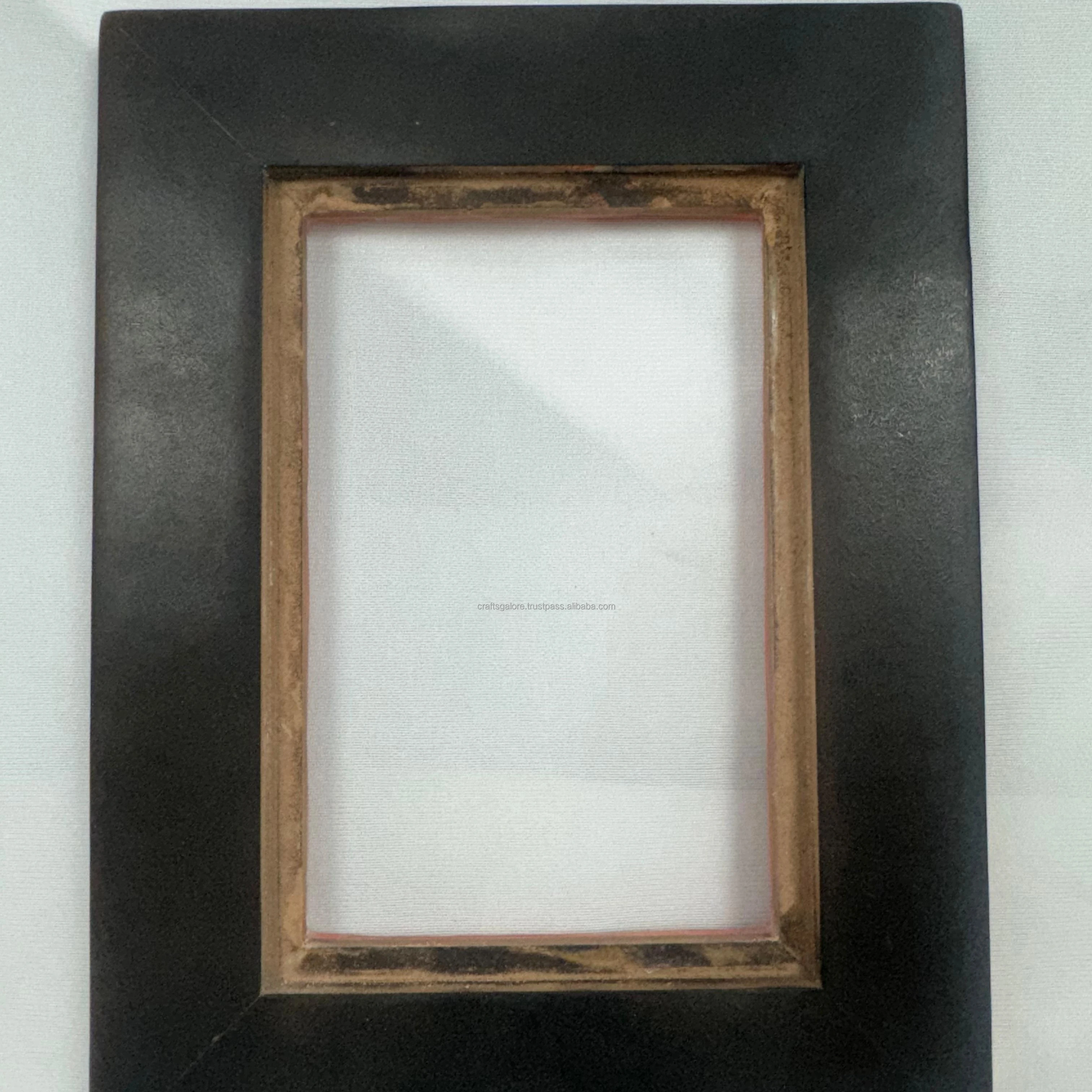 Handmade Nature-Inspired Resin Frame Semi-Precious Stones and Resin Gemstone Mosaic Picture Frame