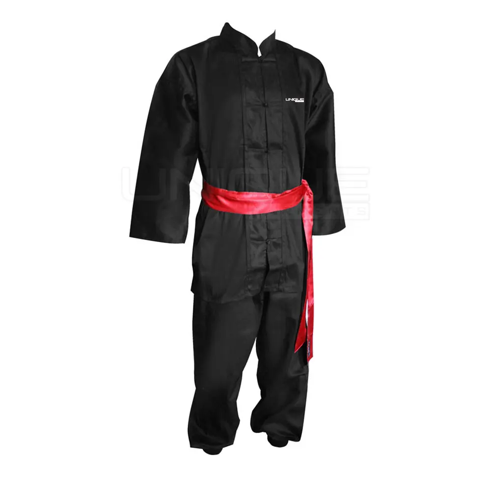OEM Custom Men Kung Fu Uniform Shirts and Pants High Quality Kung fu Suit Martial Custom Style Kung Fu Uniform