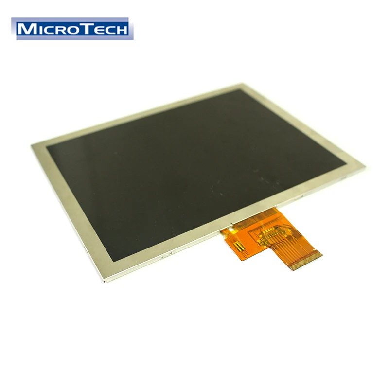 8 inch 1024*768 RGB 40pin LVDS Interface tft lcd module screen Can be equipped with touch screen
