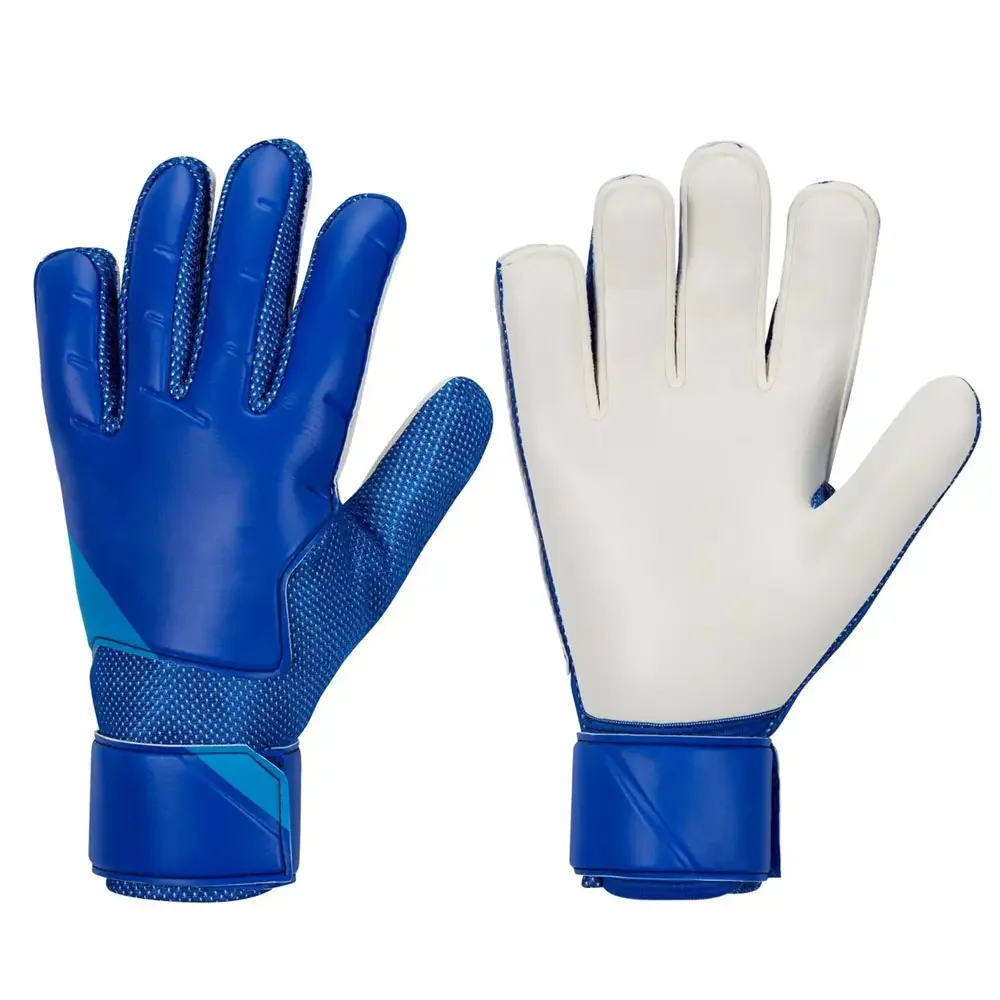 Custom Design German Latex Profional Goalkeeper Gloves for Adults Youth OEM Sialkot Made Football Gloves with Finger Protection