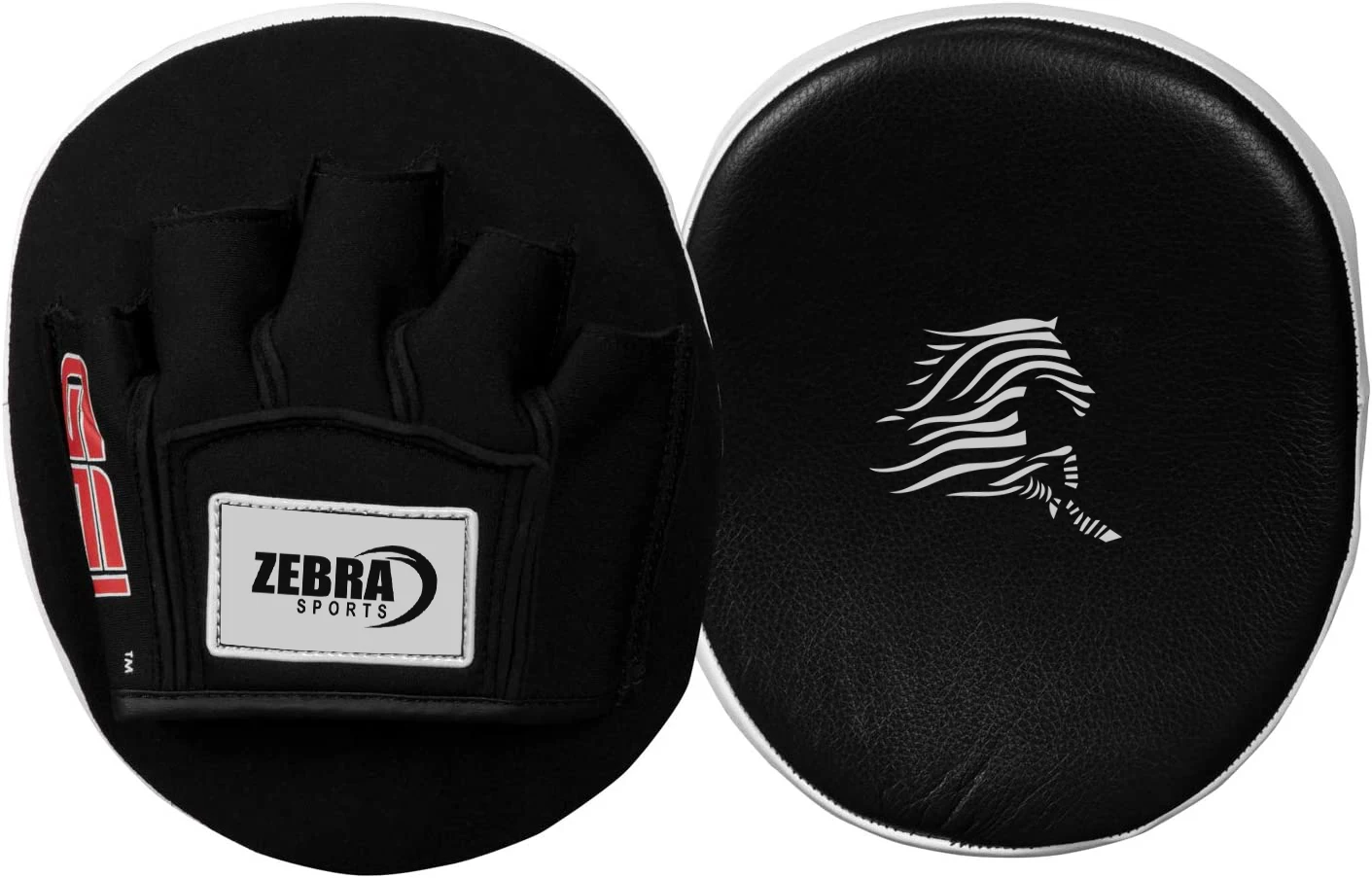 Boxing MMA Muay Thai Karate Training Target Focus Punch Pad Mitts Genuine Leather Extreme Curved Target Focus Punching Mitts