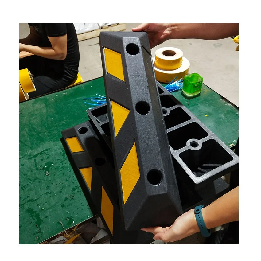 600mm  factory price rubber wheel stopper car parking stopper