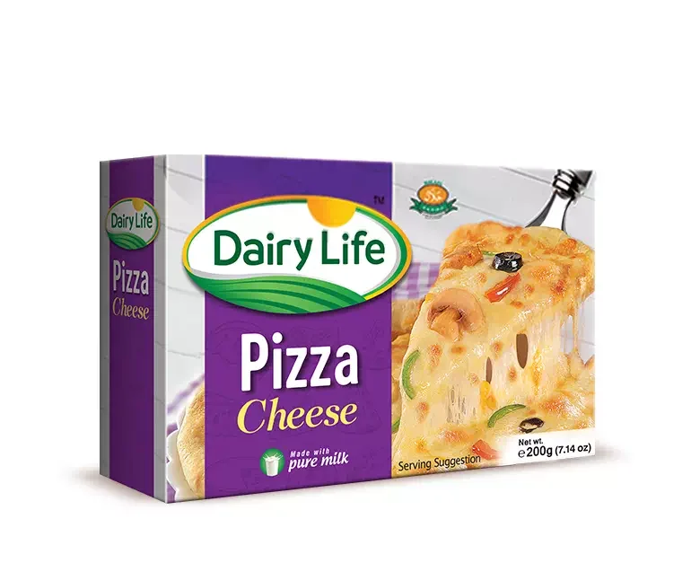 Pizza Shredded Cheese  400g 24Pcs Pack Dairy Life Cheese For Pizza Organic Halal Cheese