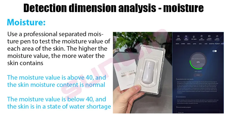 8 In 1 Portable Wifi Smart Mirror Scanner 3d Facial Skin Analyzer Machine Digital Face Skin Beauty Analyser Tester With Screen