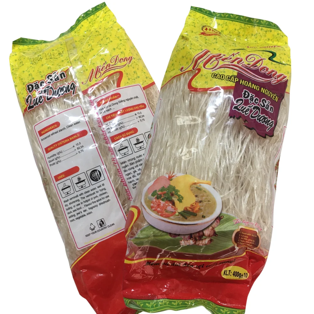 Que Duong Vermicelli In Bulk Traditional 12 Months Food OCOP Bag Vietnam Origin Manufacturer Vietnamese Starch Verrmicelli