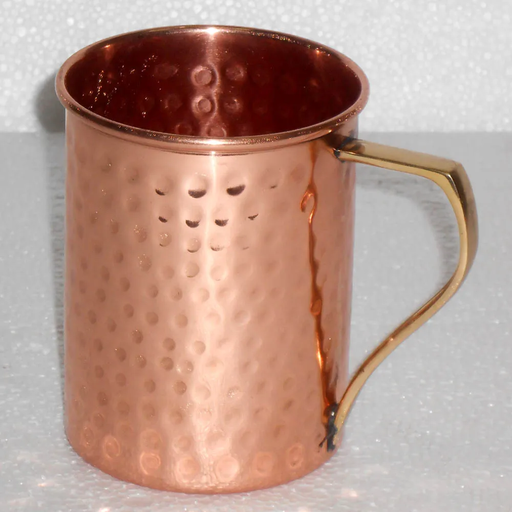 New Arrival Top-selling  pure Copper Moscow Mule Mug Set Of 2 Moscow Mule Copper Mugs for beer