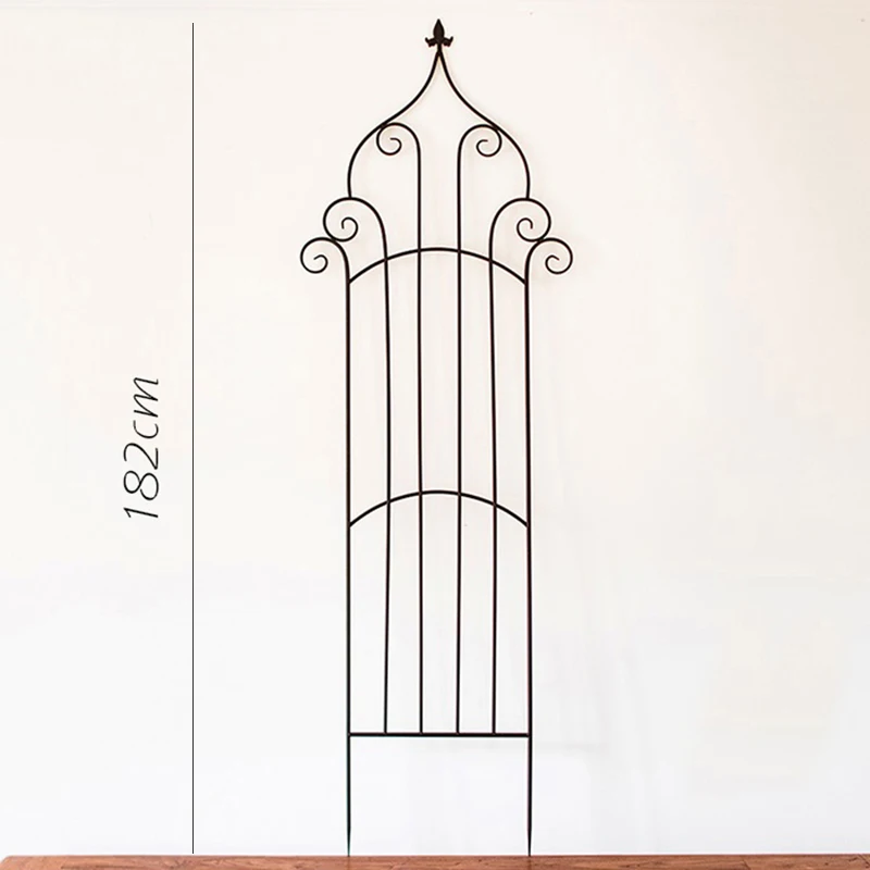 Climbing Plant Rustproof Iron Potted Vines Flower Patio Metal Lattices Garden Trellis