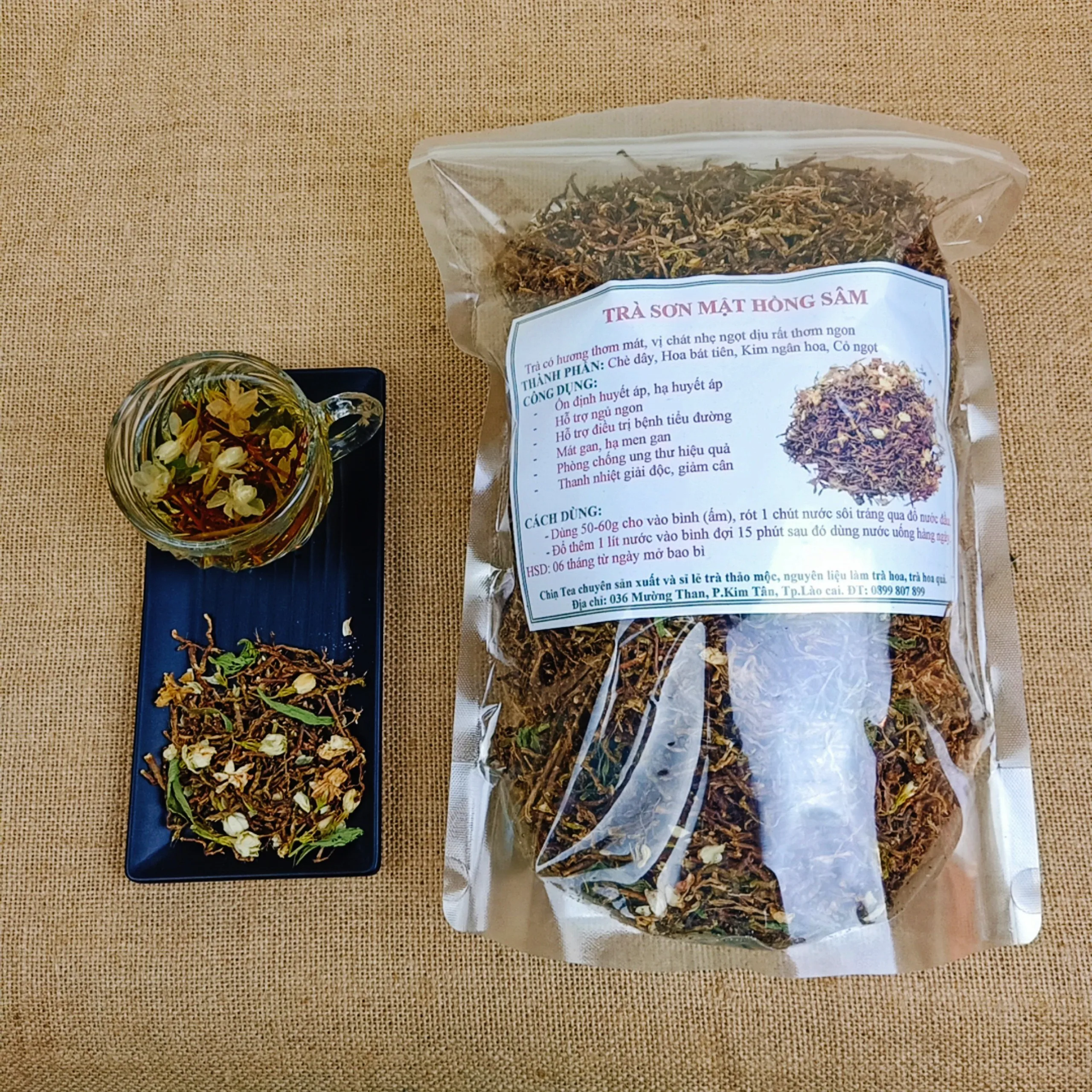 Wholesale hot selling and top used ginseng honey tea Healthy tea, quality assurance from Vietnam factory