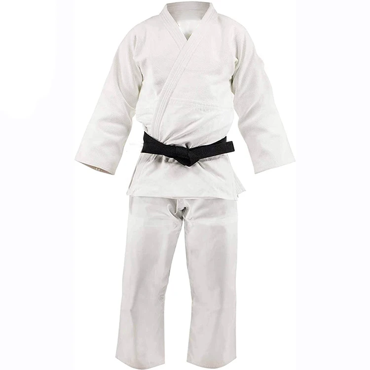 Men Judo Uniforms High Quality Full Sleeves Light Weight Training Wear for Judo Uniform Top Selling Solid Color Custom Brand