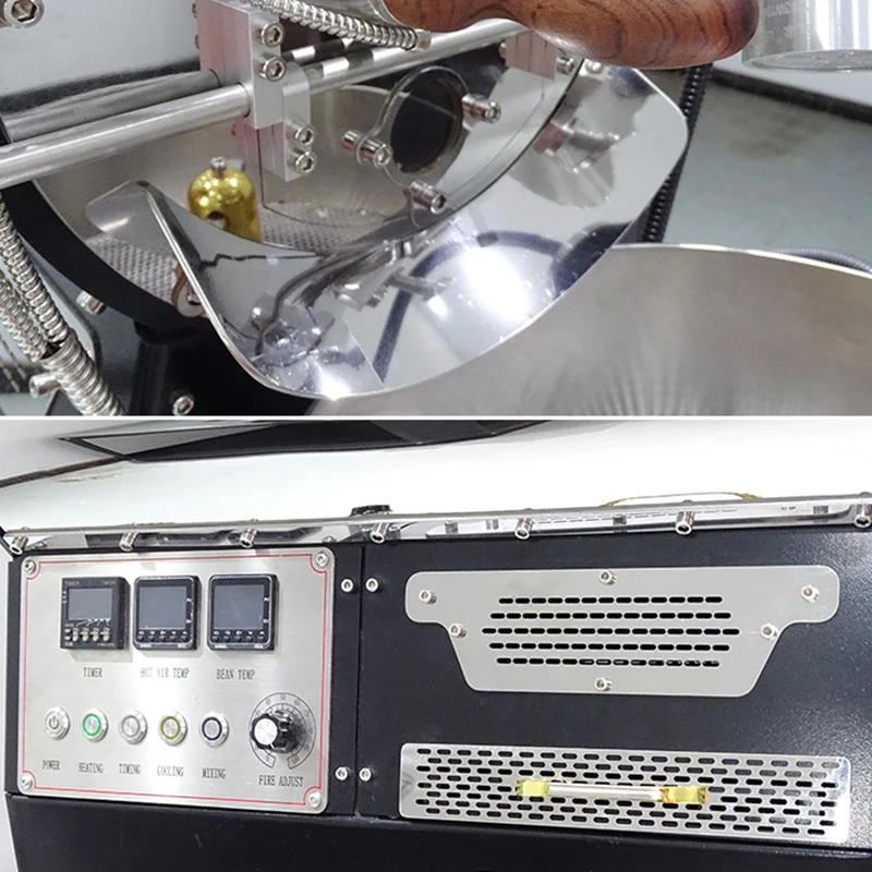 Electric Gas Coffee Roaster Coffee Bean Roasting Machine Dongyi Coffee Toaster with Gas Heating
