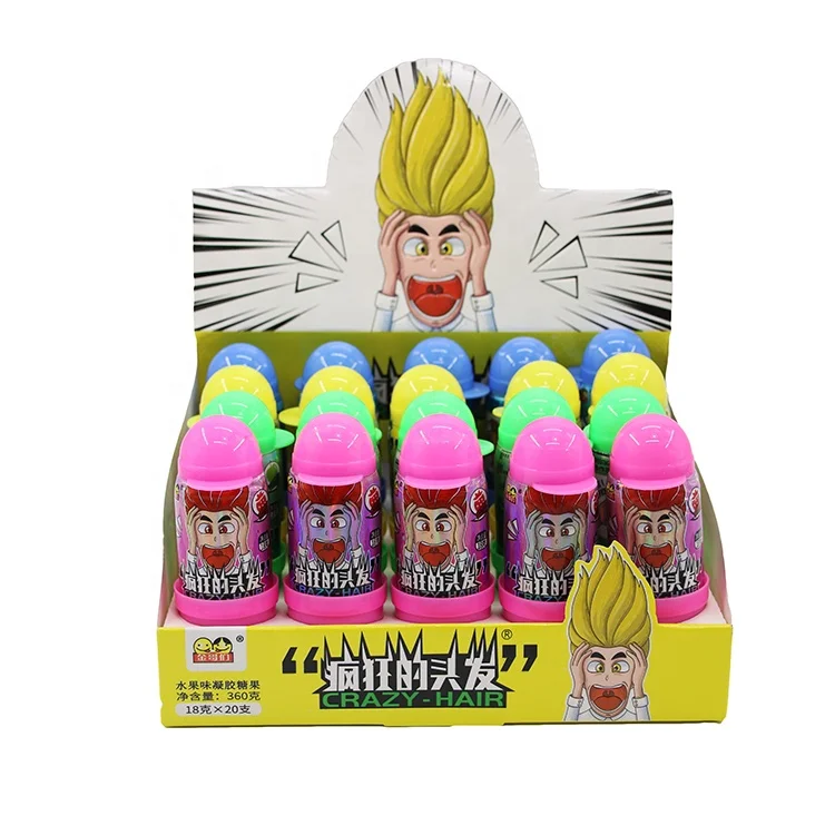 Gel Liquid Candy Crazy Hair Rotatable Creative Sweet from manufacturer