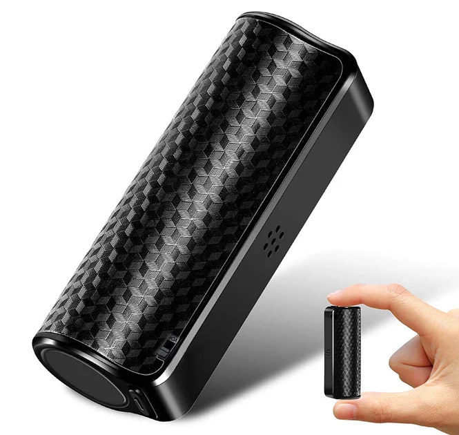 Magnetic Voice Recorder Long Standby 500 Hours Sound Activated Recording Devices Digital Audio Voice Recorder With Magnetic