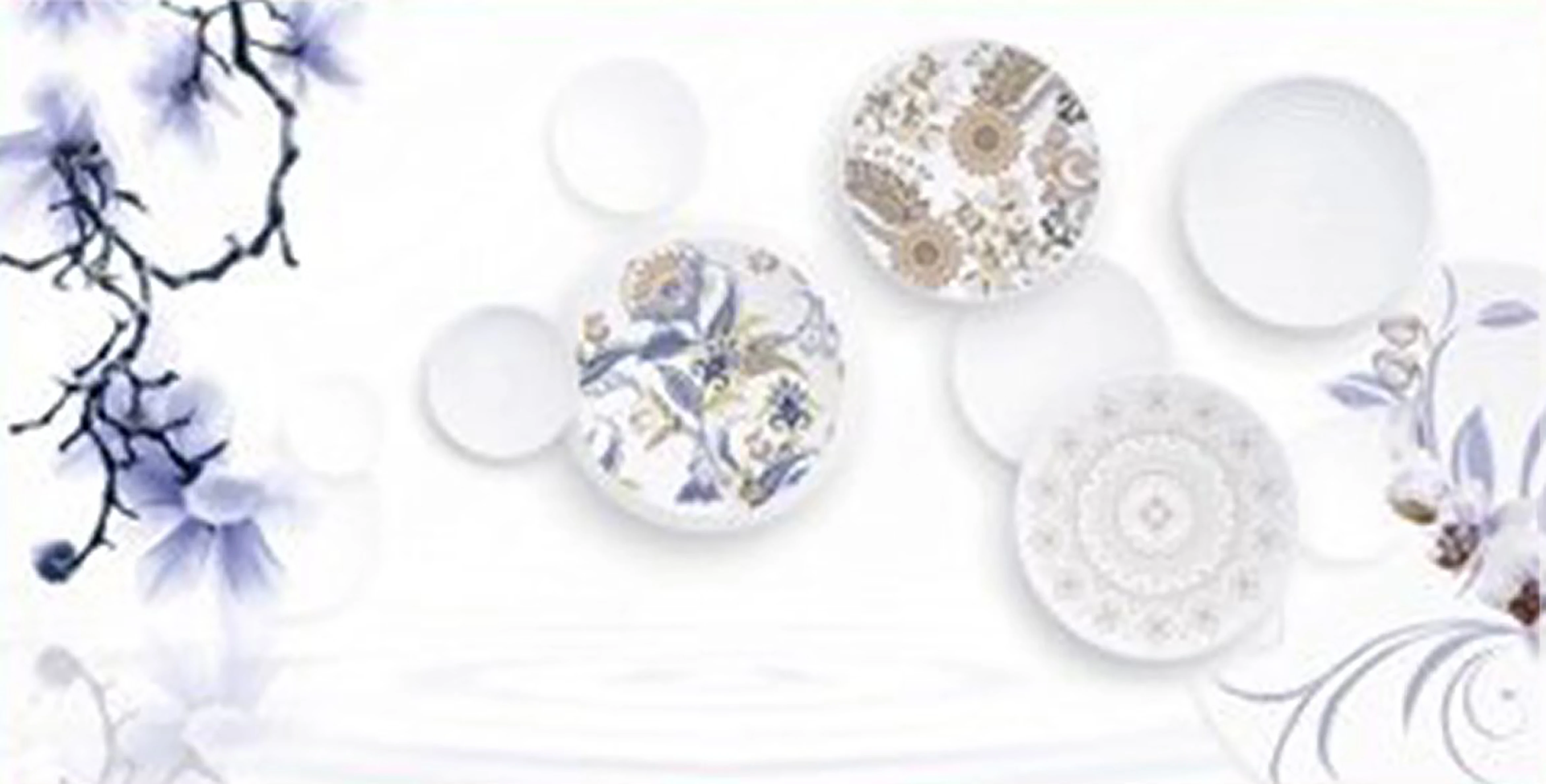 400x800mm Luxury CMC Ceramic Digital Print Decorative Wall Tile wholesale