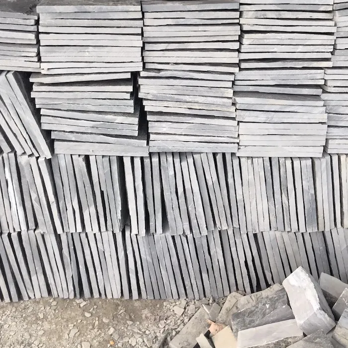 Hot 2023 Black Slate - Charcoal Slate Floor Tile - Non-Slippery Stone Tile - Outdoor Black Paving