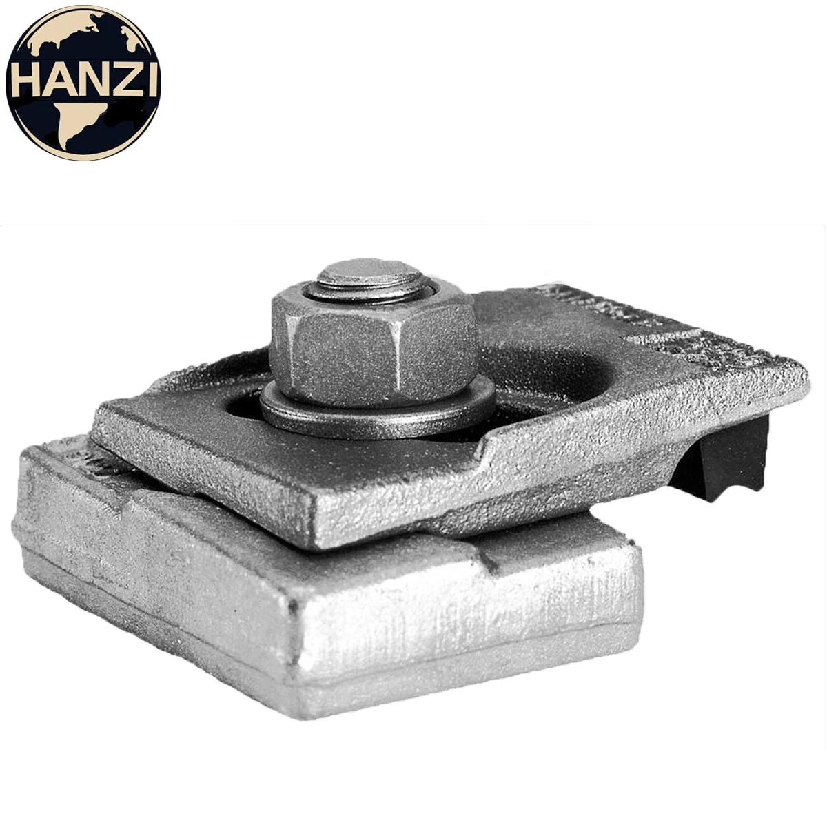 Two Piece Adjustable Crane Rail Fastening Fixing Clips