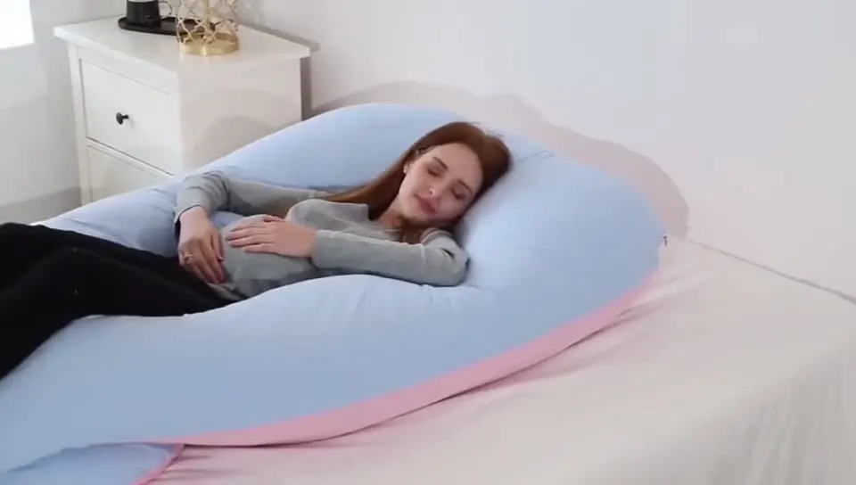 The new professional design for pregnant women pure cotton U-shaped maternity pillow