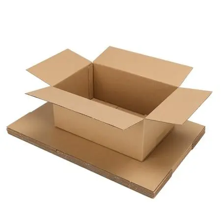 High Quality  Cutting Retail Corrugated Packaging Boxes Hard Board Boxes white color With Ruffled Shape Customized Size
