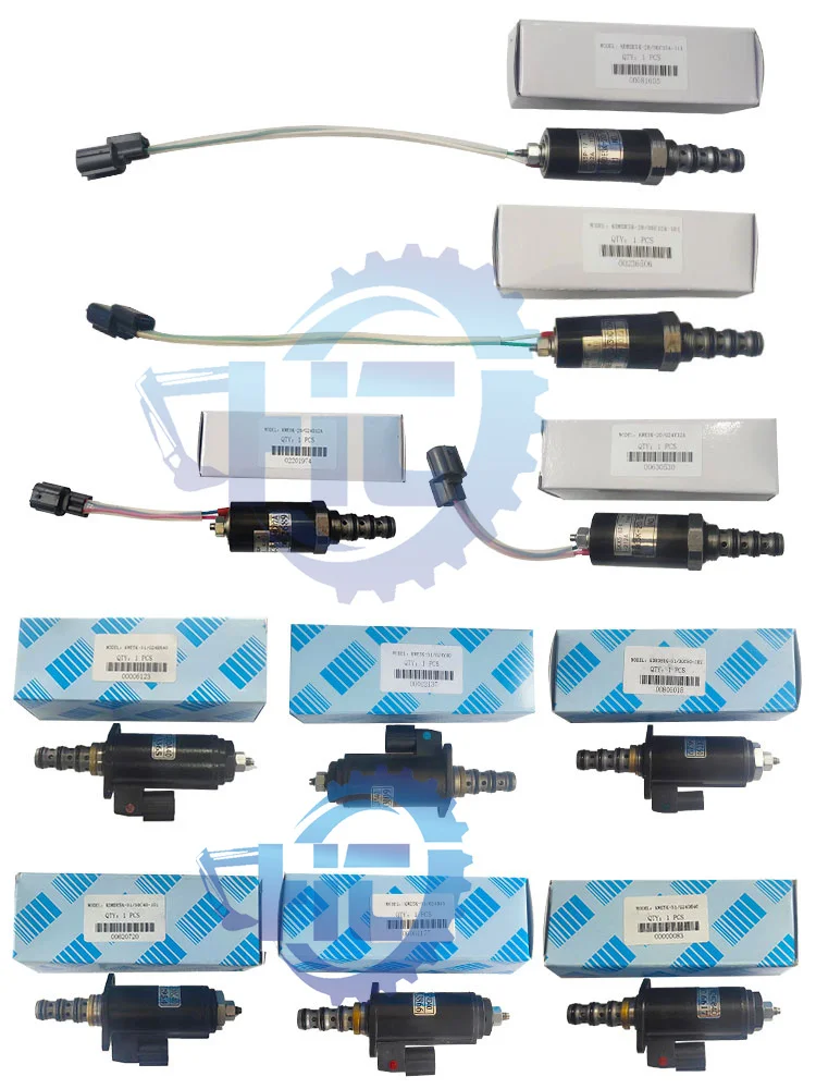Shutdown Solenoid Valve 12V 24V For Excavator Fuel Shut Off Soenoid Valve 2848A275