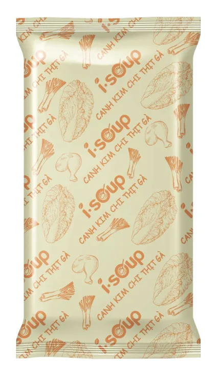 Chicken Kimchi Soup FD- ISOUP Instant Soup Naturally Tasty Fast Convenient Nutritious Freeze Dried Soup Block