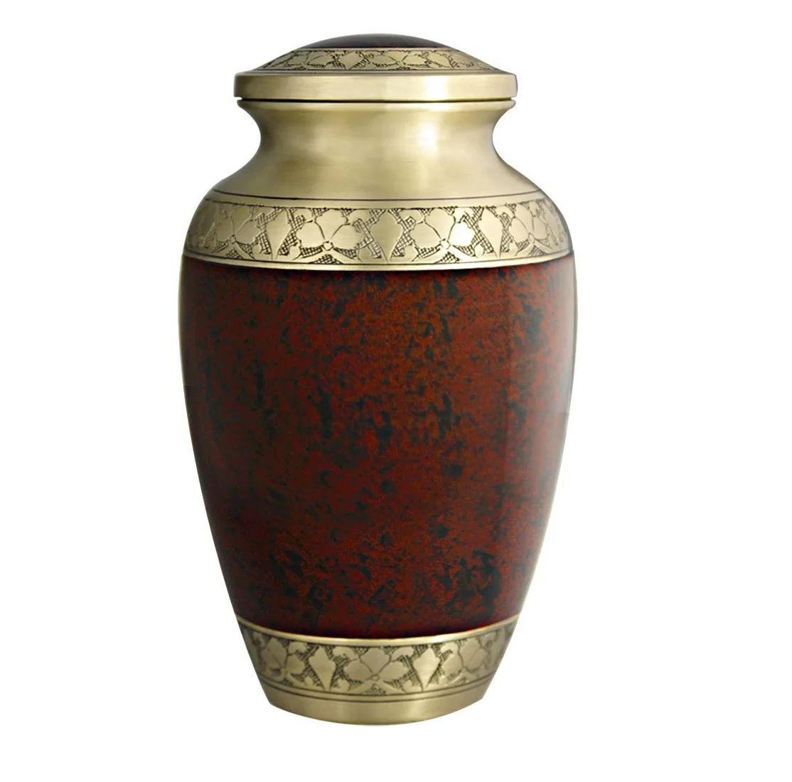 3 Eagles Wholesale Handmade Keepsake Ashes Urns For Human Custom Ceramic Drop Shape Adult Cremation Urn