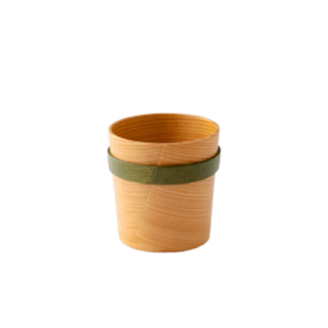 Made In Japan Design Handmade Wooden Soup & Side Bowl 7oz Japanese Traditional Crafts Oodate-Magewappa Dinnerware