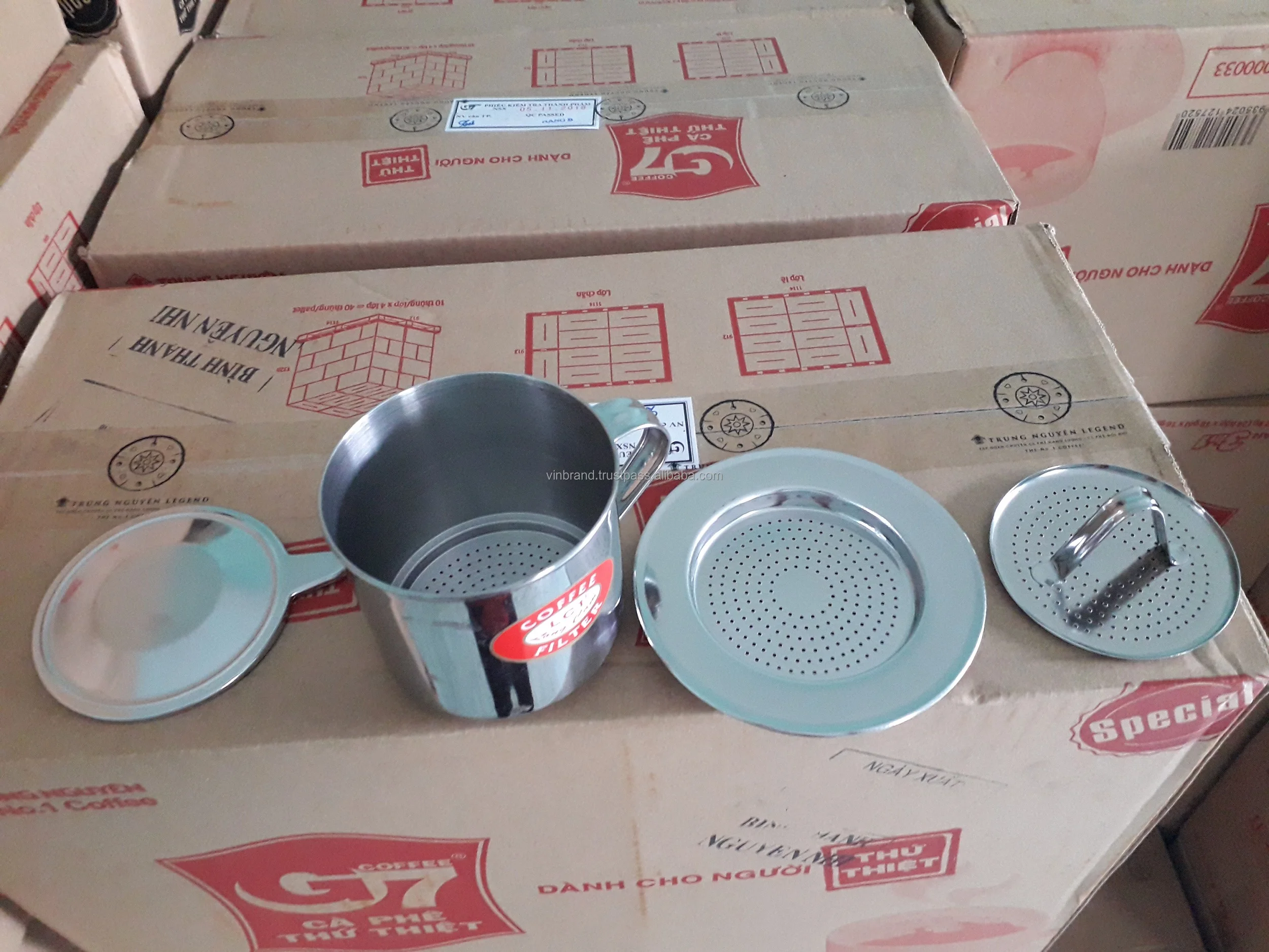 Long Cam coffee filter size 7 / Vietnam Coffee Filter / Wholesale Vietnam coffee filter