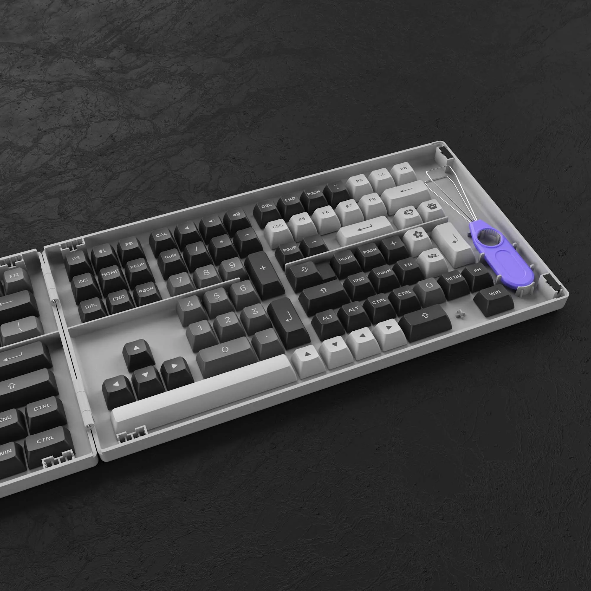 Mechanical keyboard PBT keycap muilty Layout ASA profile Akko doubleshot Keycaps